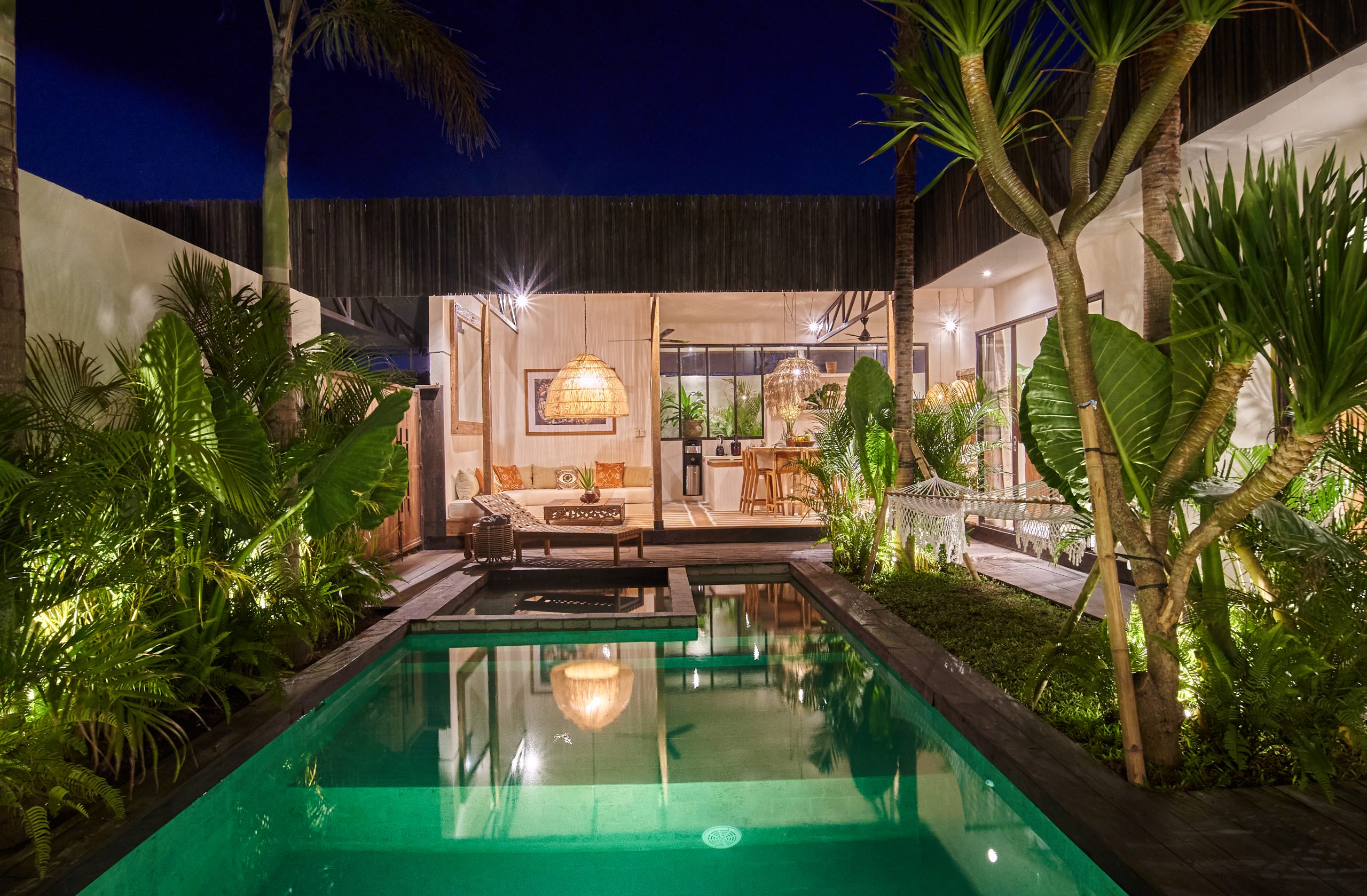 Villas yogisurf de nuit